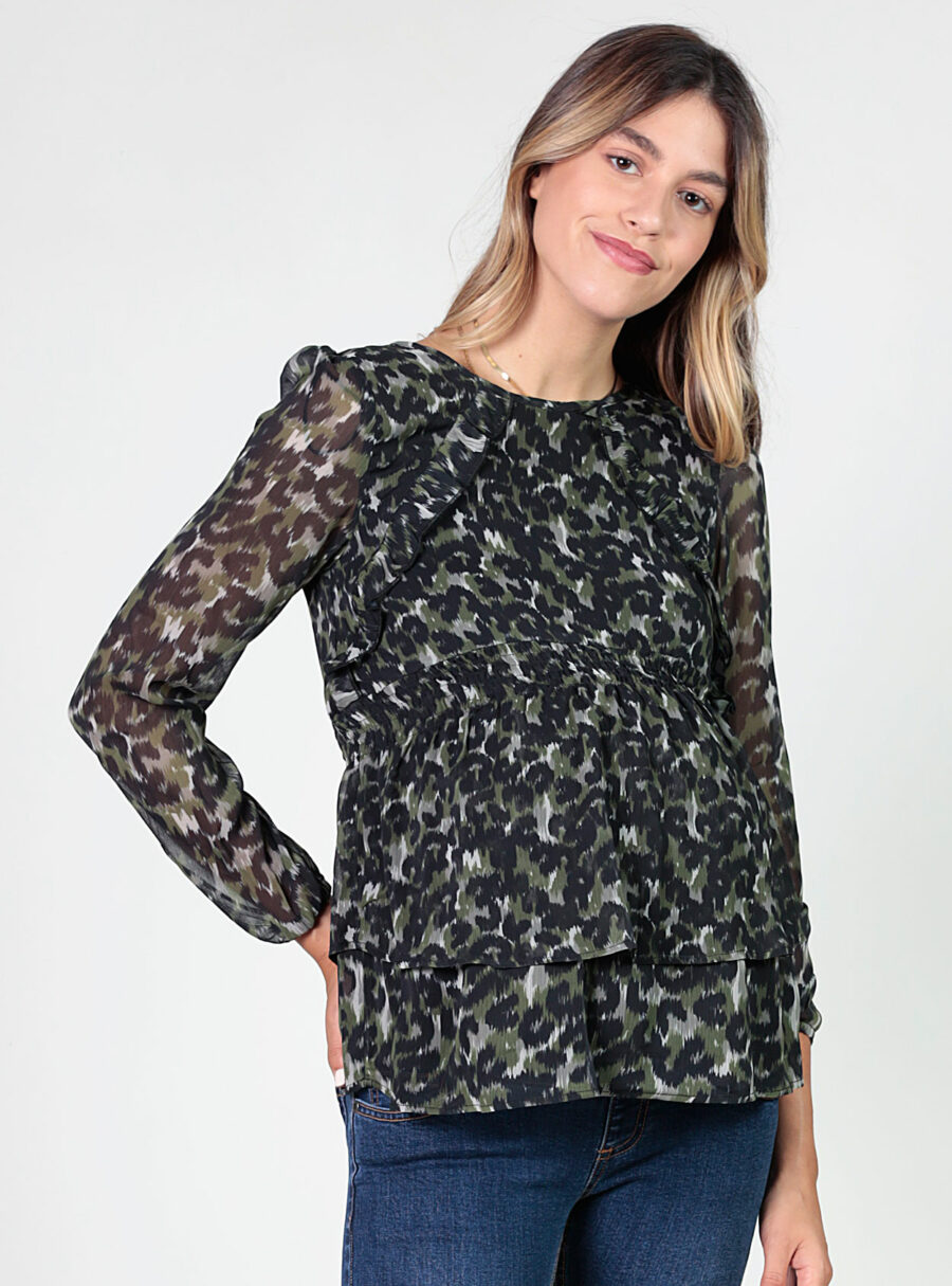 Blusa animal print