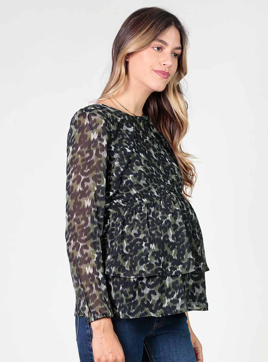 Blusa animal print - Imagen 2