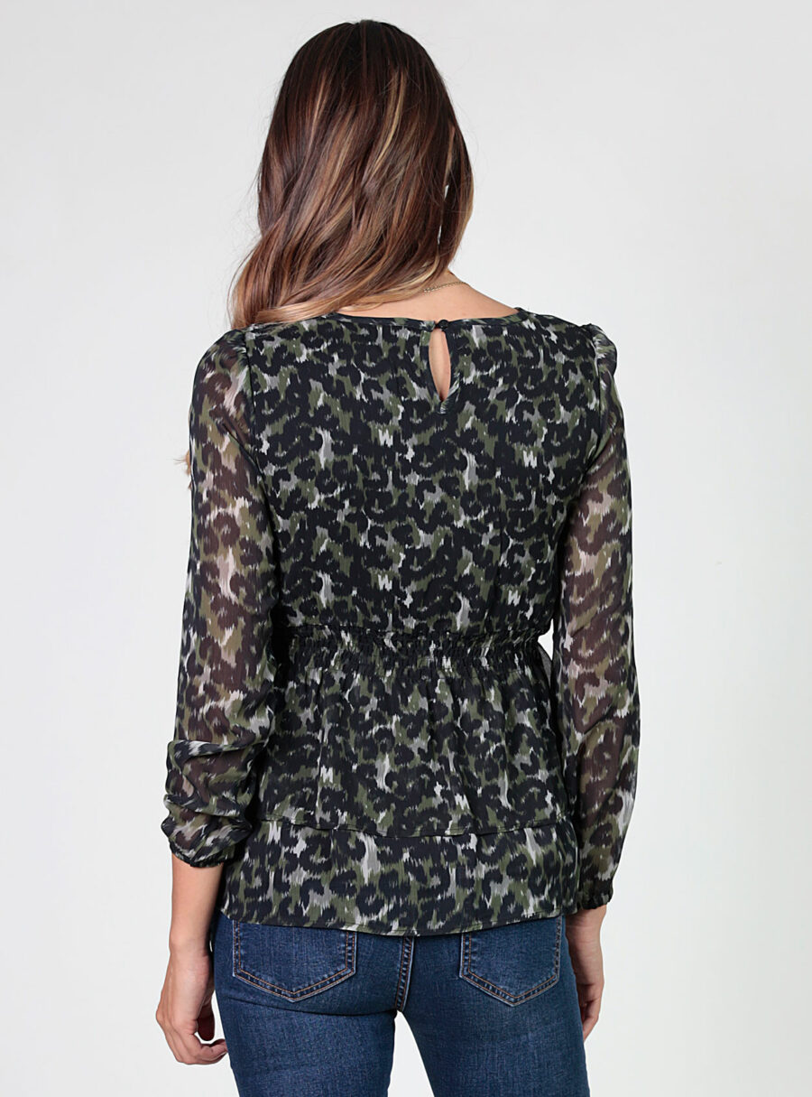 Blusa animal print - Imagen 4