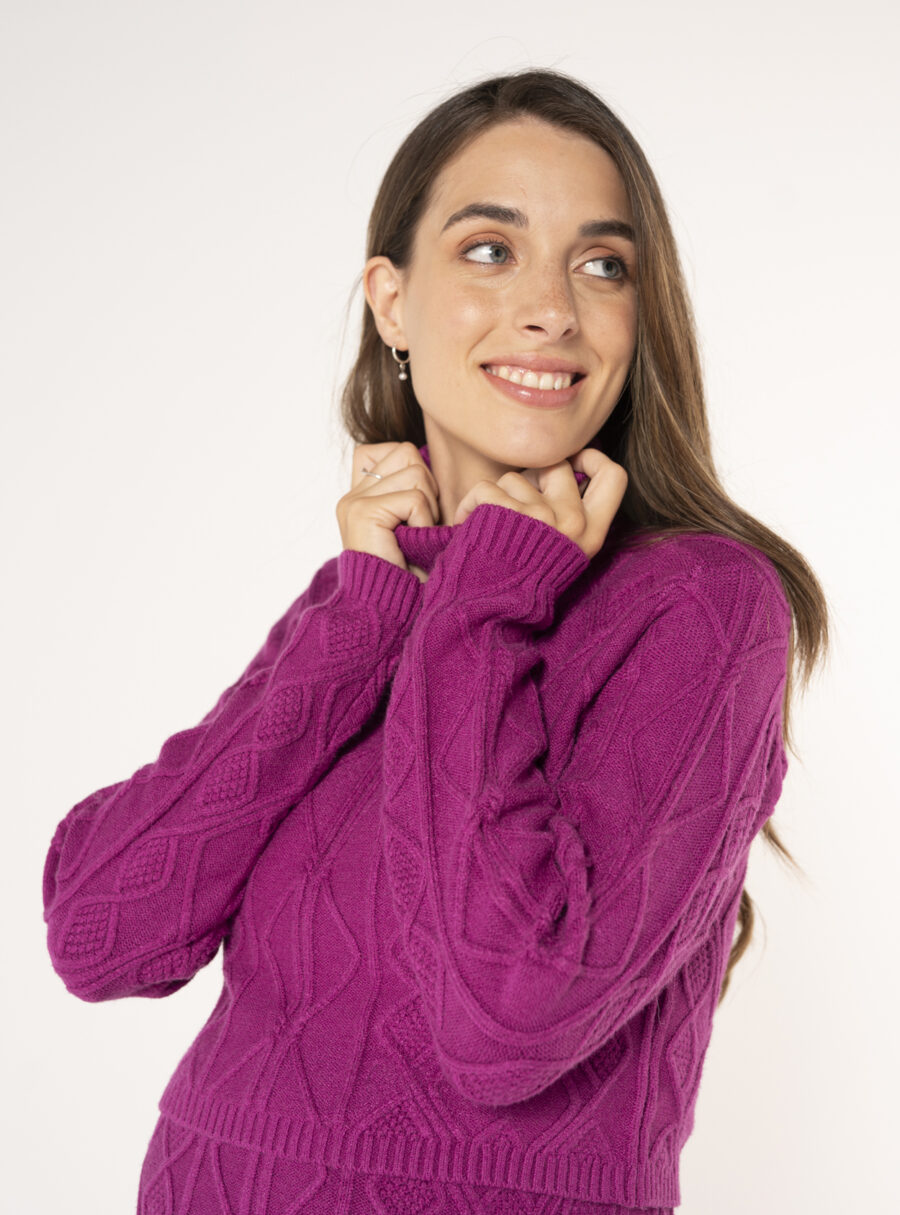 Jersey lactancia con cuello cisne - Imagen 2