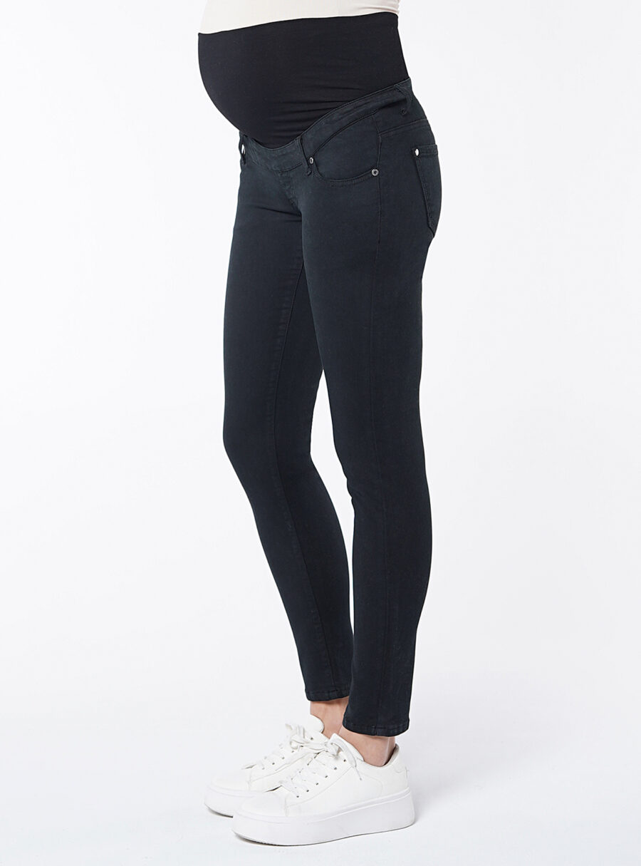 Pantalón basico premamá de twill - Imagen 2