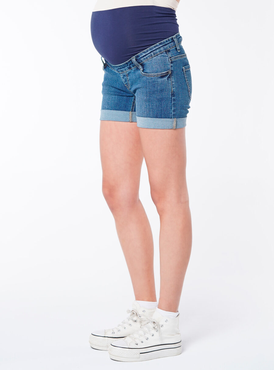Short denim premamá - Imagen 2