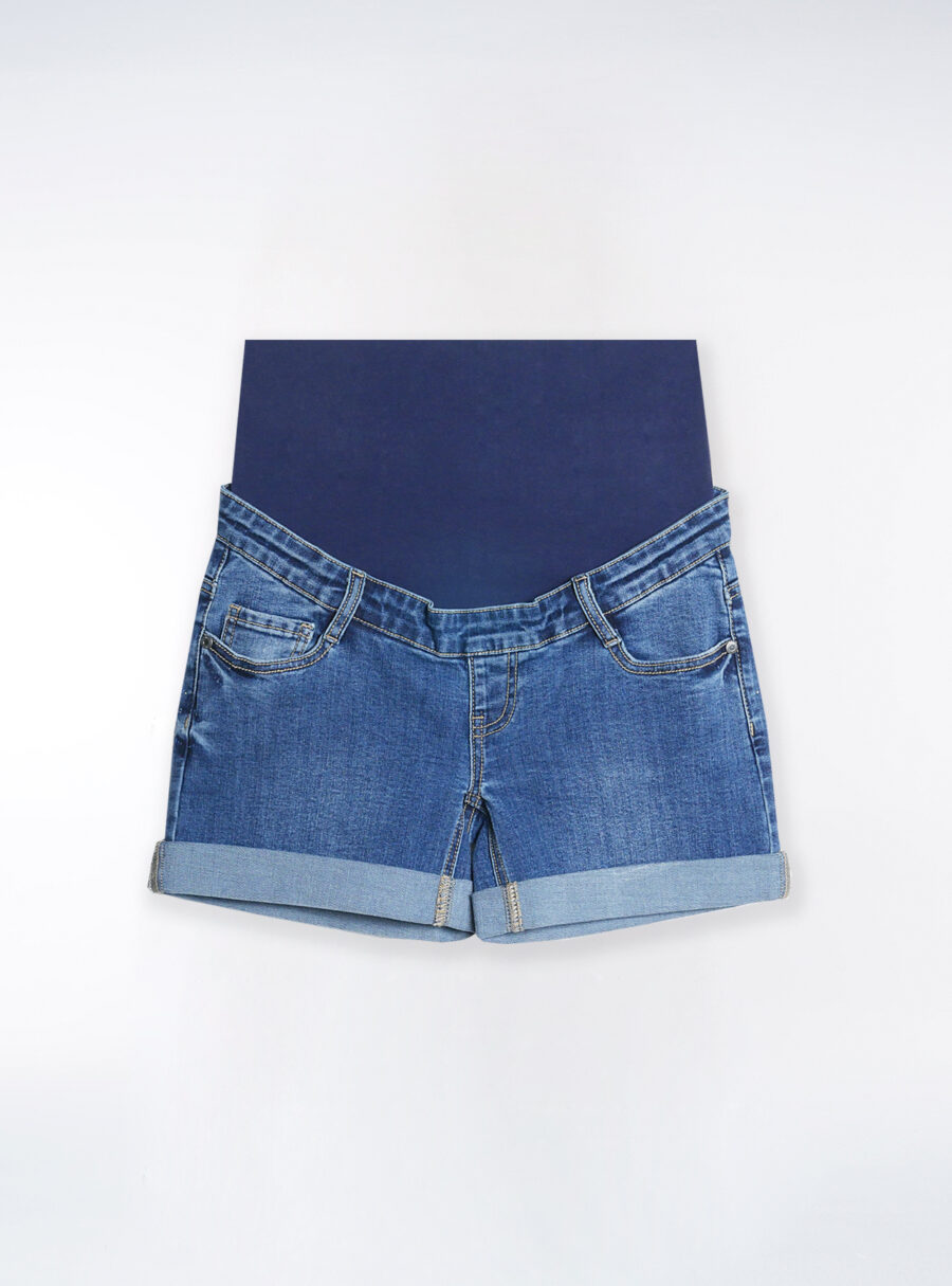 Short denim premamá - Imagen 5