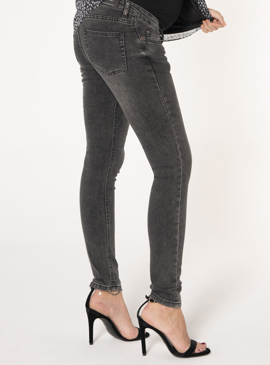 Jeans premamá slim en negro - Imagen 3
