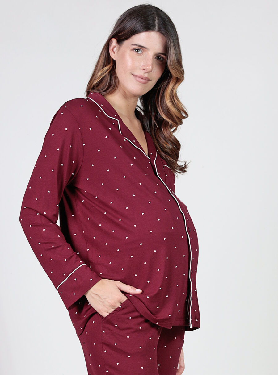 pack pijama con corazones - Imagen 2