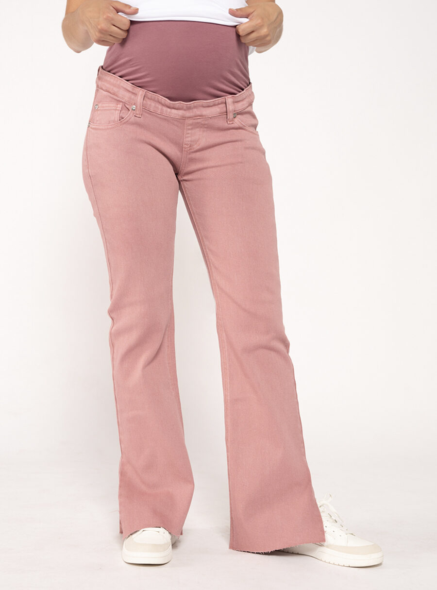 Jeans premamá acampanados