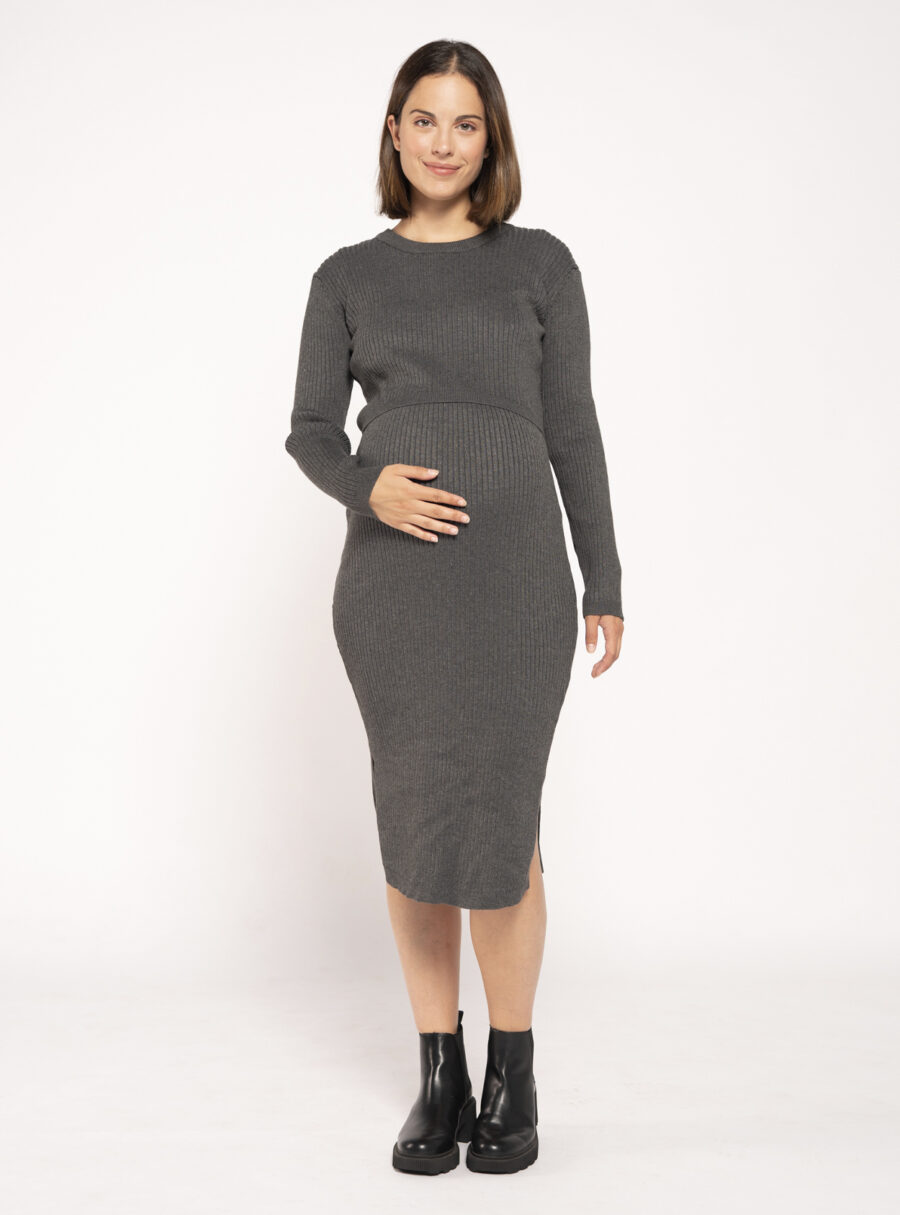Vestido lactancia de punto