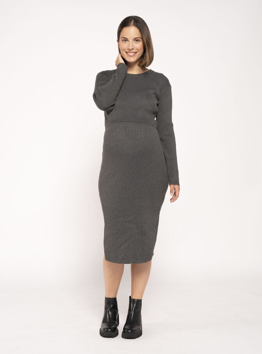Vestido lactancia de punto - Imagen 4