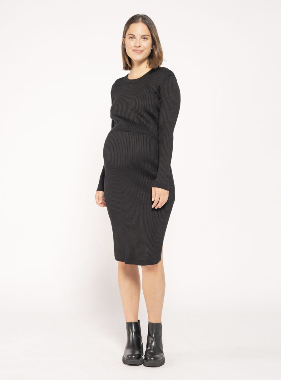 Vestido lactancia de punto - Imagen 4