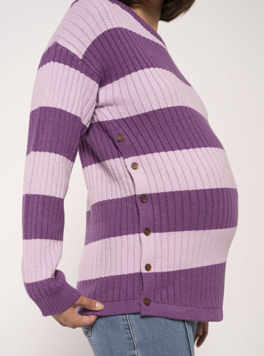 Jersey lactancia con rayas - Imagen 5