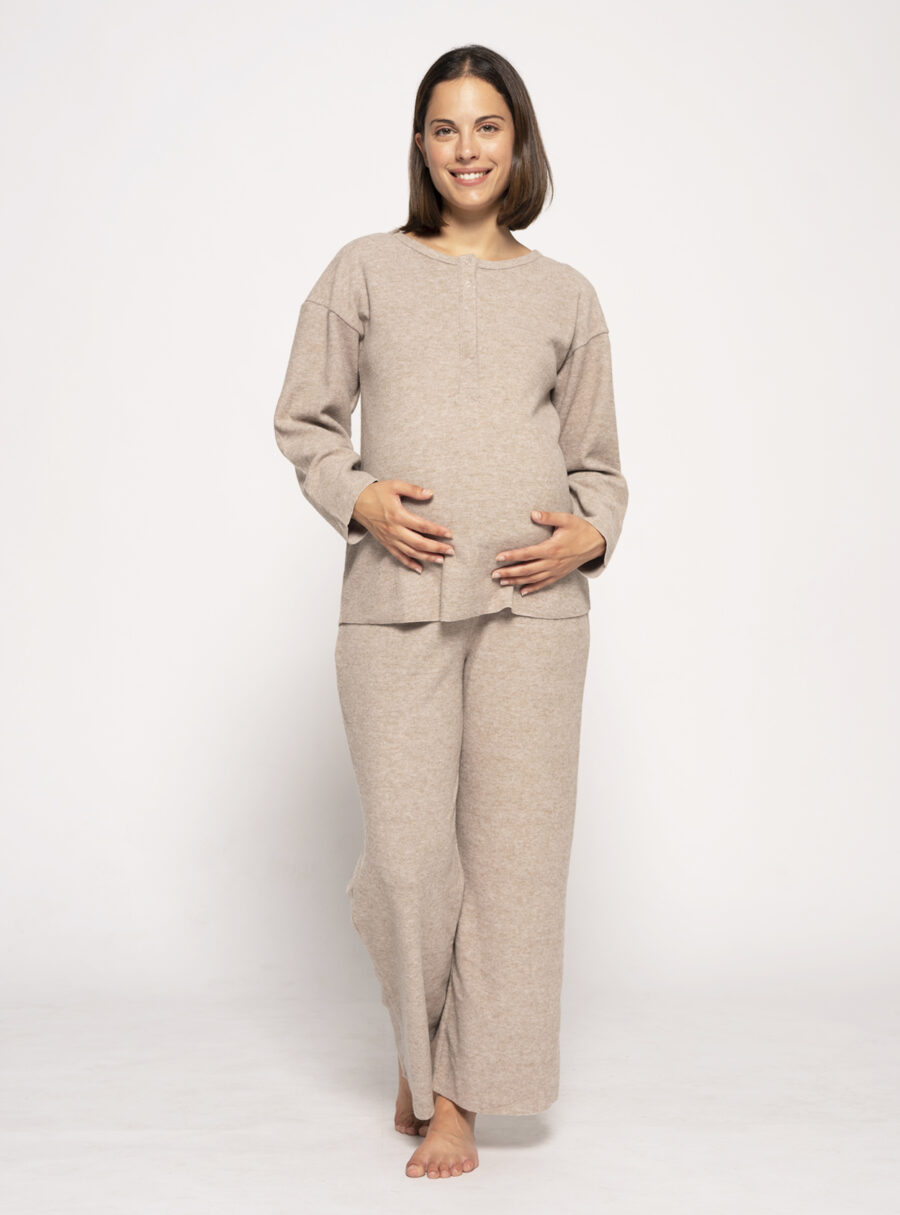 Camiseta lactancia comfy con botones - Imagen 4