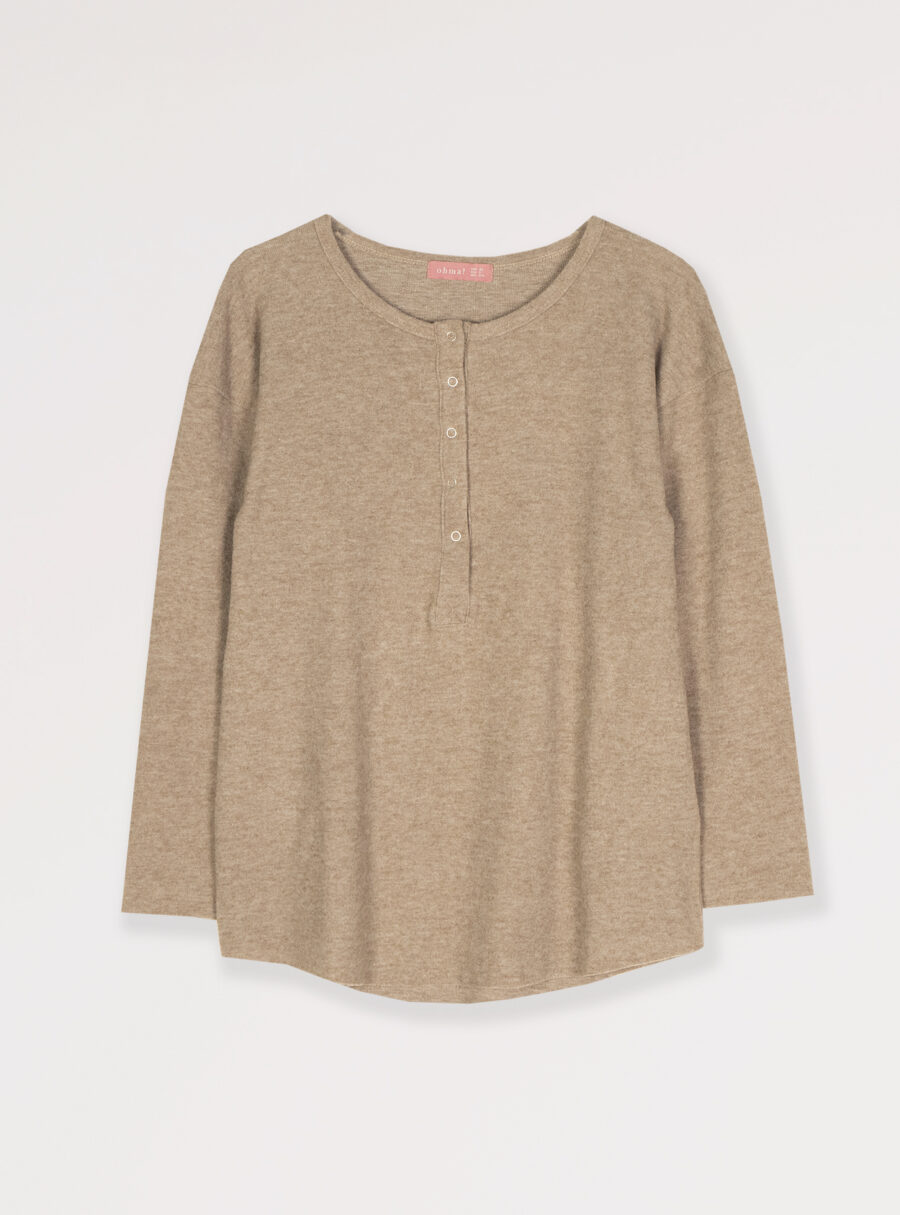 Camiseta lactancia comfy con botones - Imagen 7