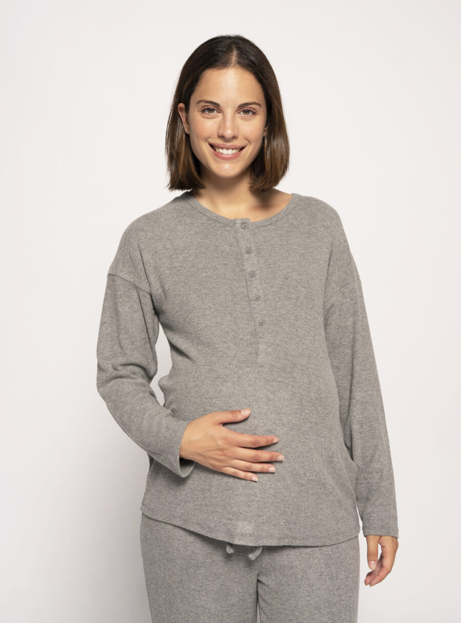 Camiseta lactancia de canalé home