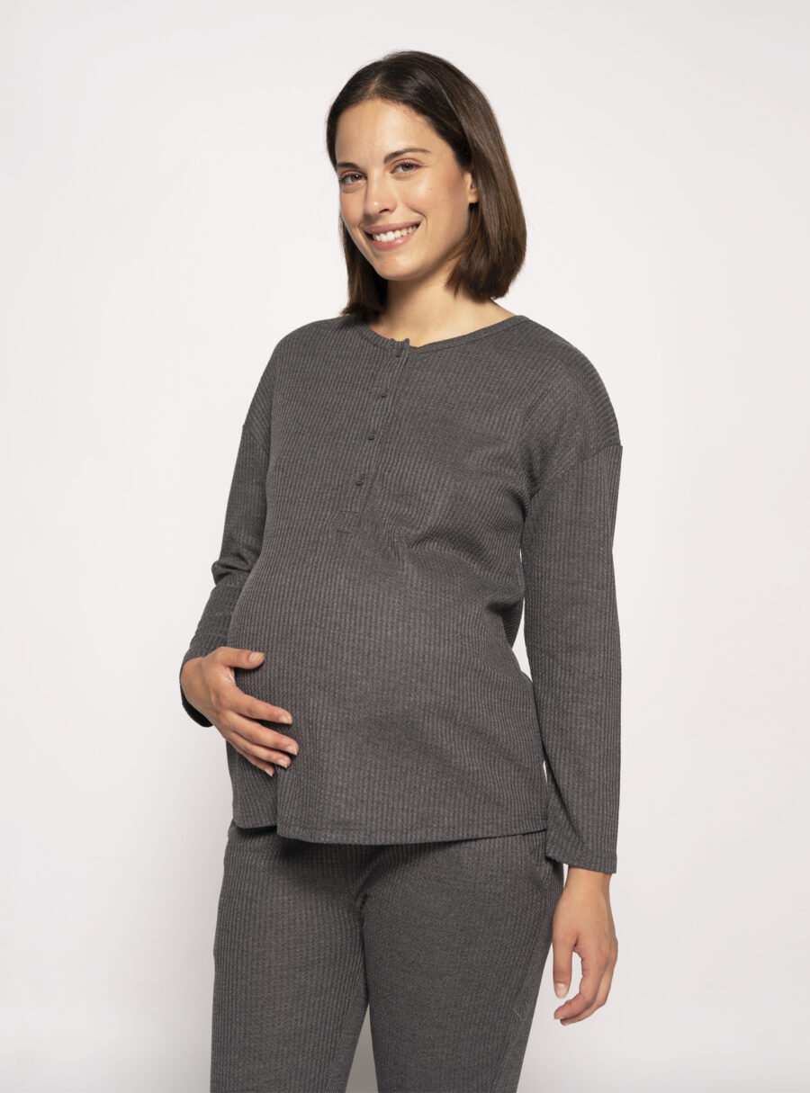 Camiseta lactancia home tejido canvas - Imagen 2