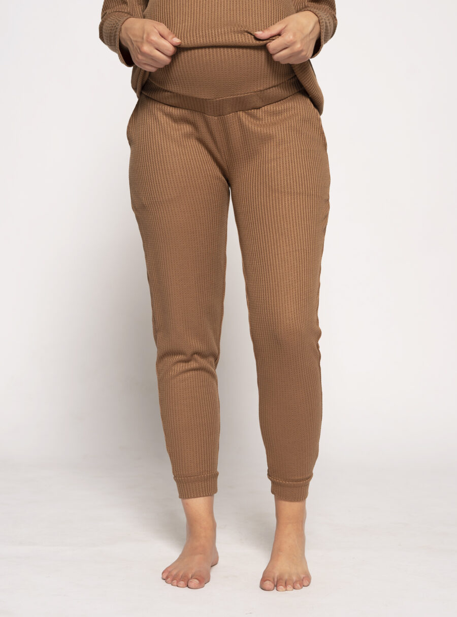 Pantalón premamá home tejido canvas