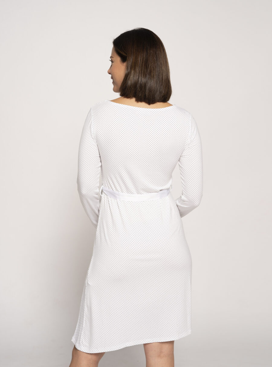 Camisón lactancia con estampado de topos - Imagen 3