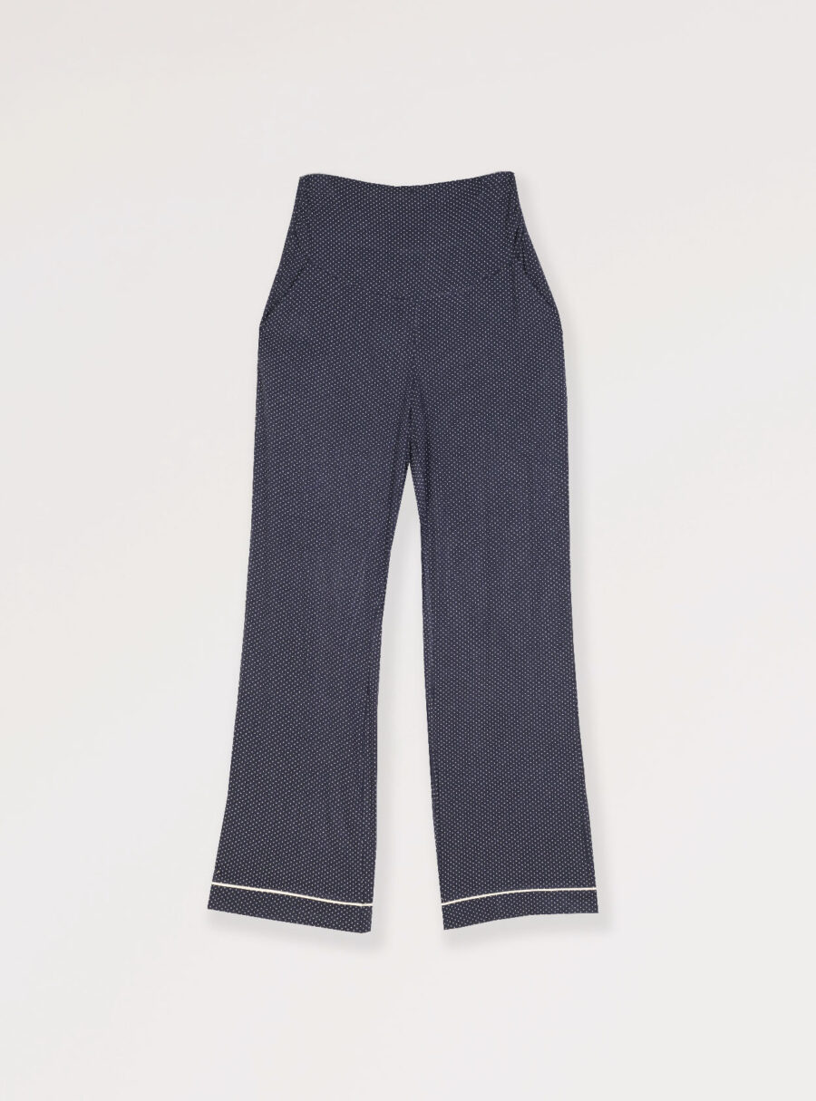 Pantalón de pijama premamá con topos - Imagen 5