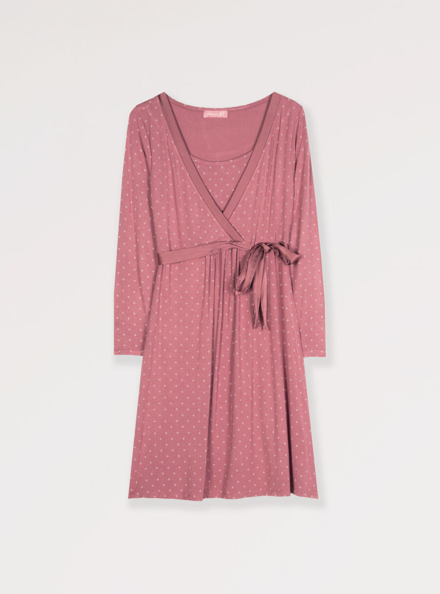 Camisón lactancia con print corbatero - Imagen 7