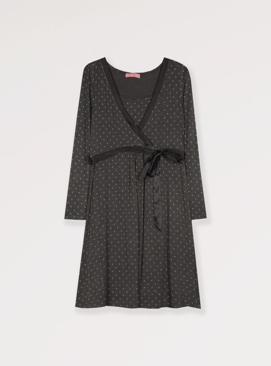 Camisón lactancia con print corbatero - Imagen 7