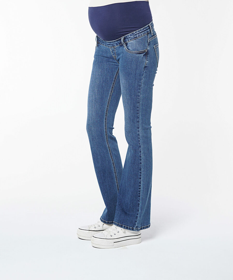 Jeans premamá acampanado - Imagen 4