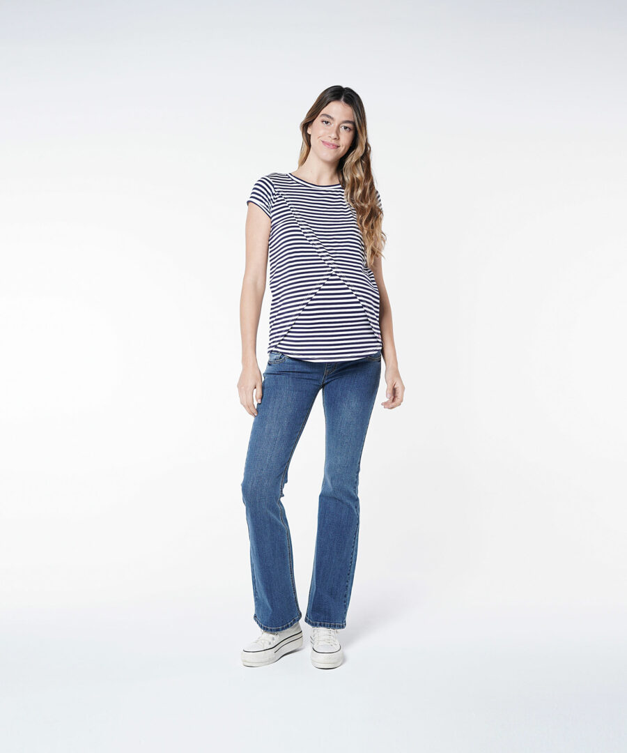 Jeans premamá acampanado - Imagen 5