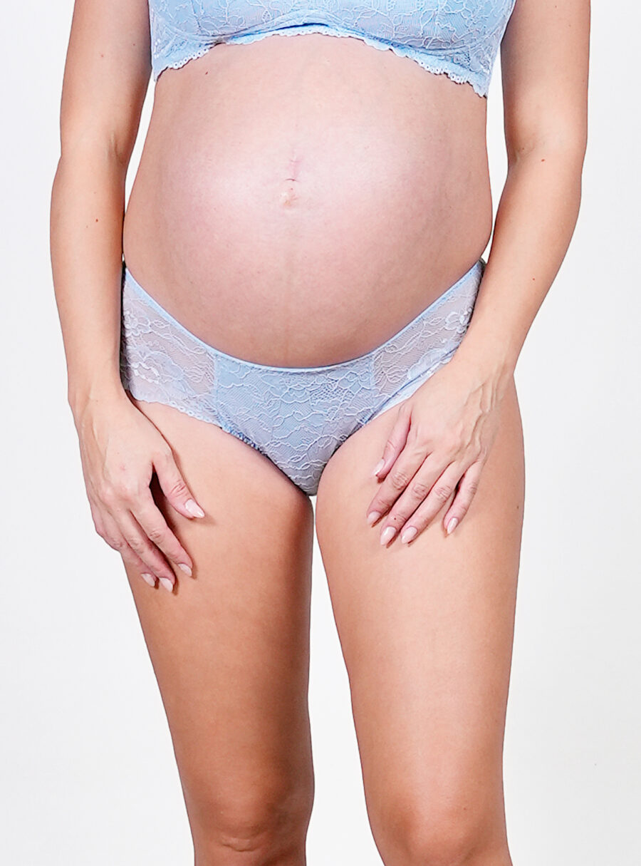 Braguita premamá de encaje