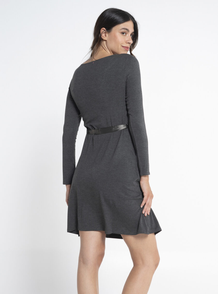 Camisón de lactancia con cinta satén - Imagen 3