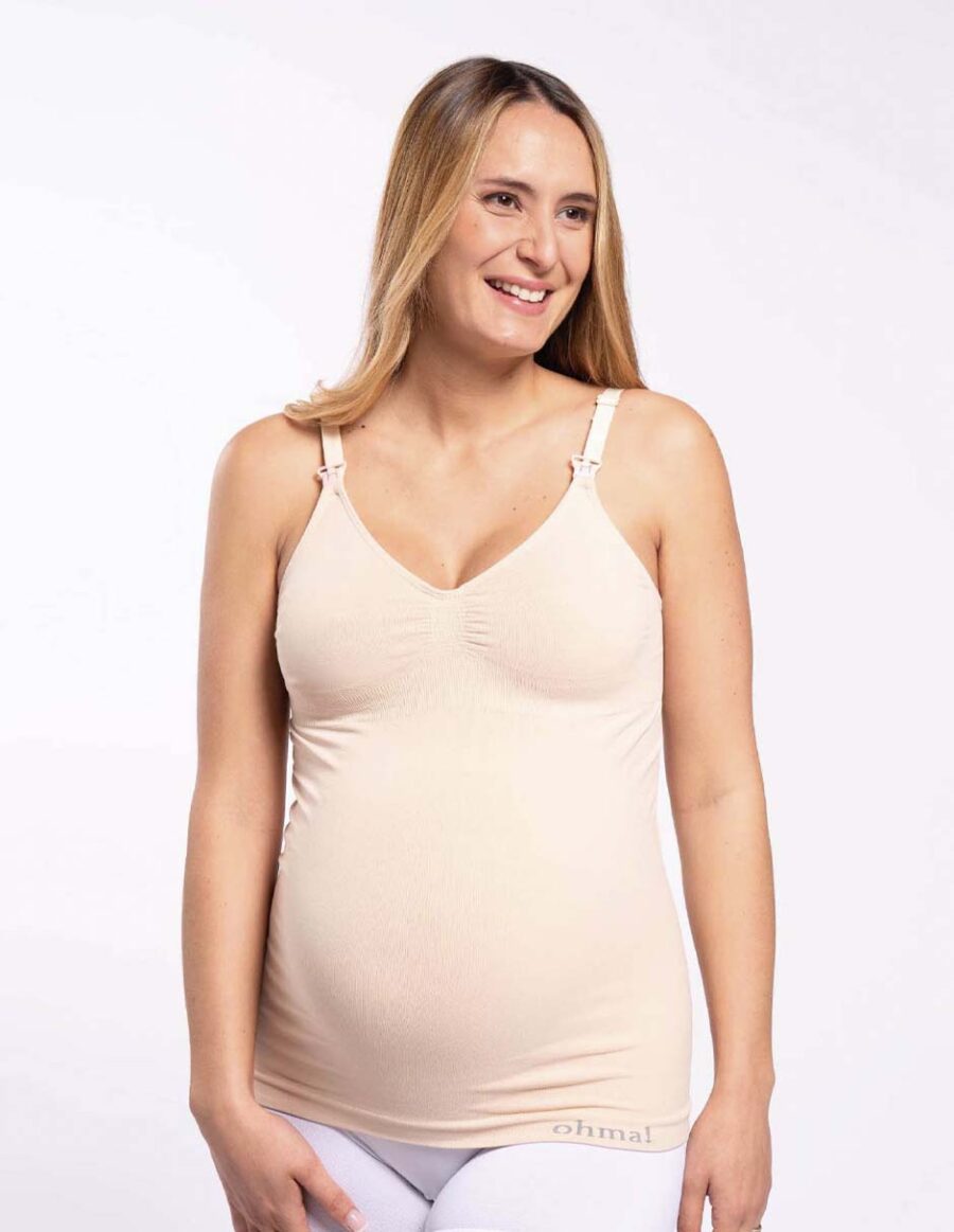 Top lactancia sin costuras