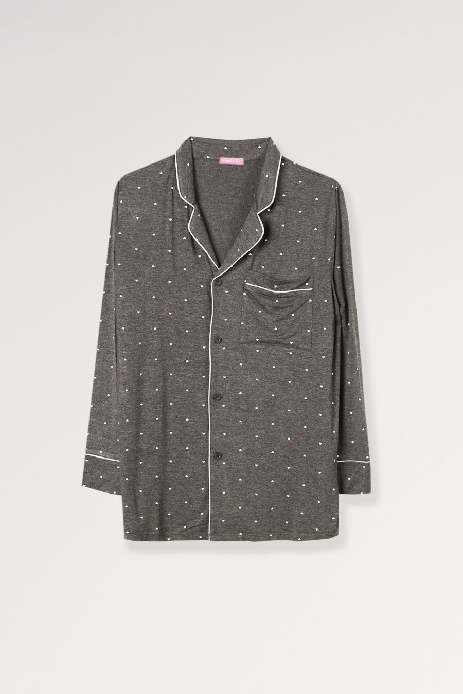 Camisa de lactancia pijama con corazones - Imagen 7