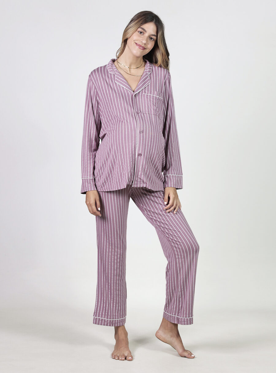 Pack pijama de rayas