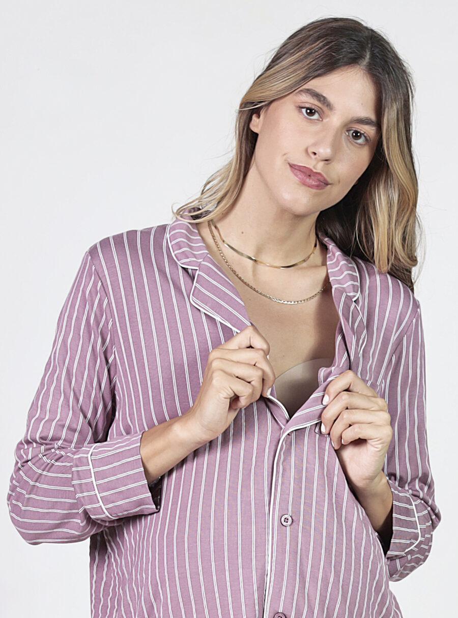 Pack pijama de rayas - Imagen 5
