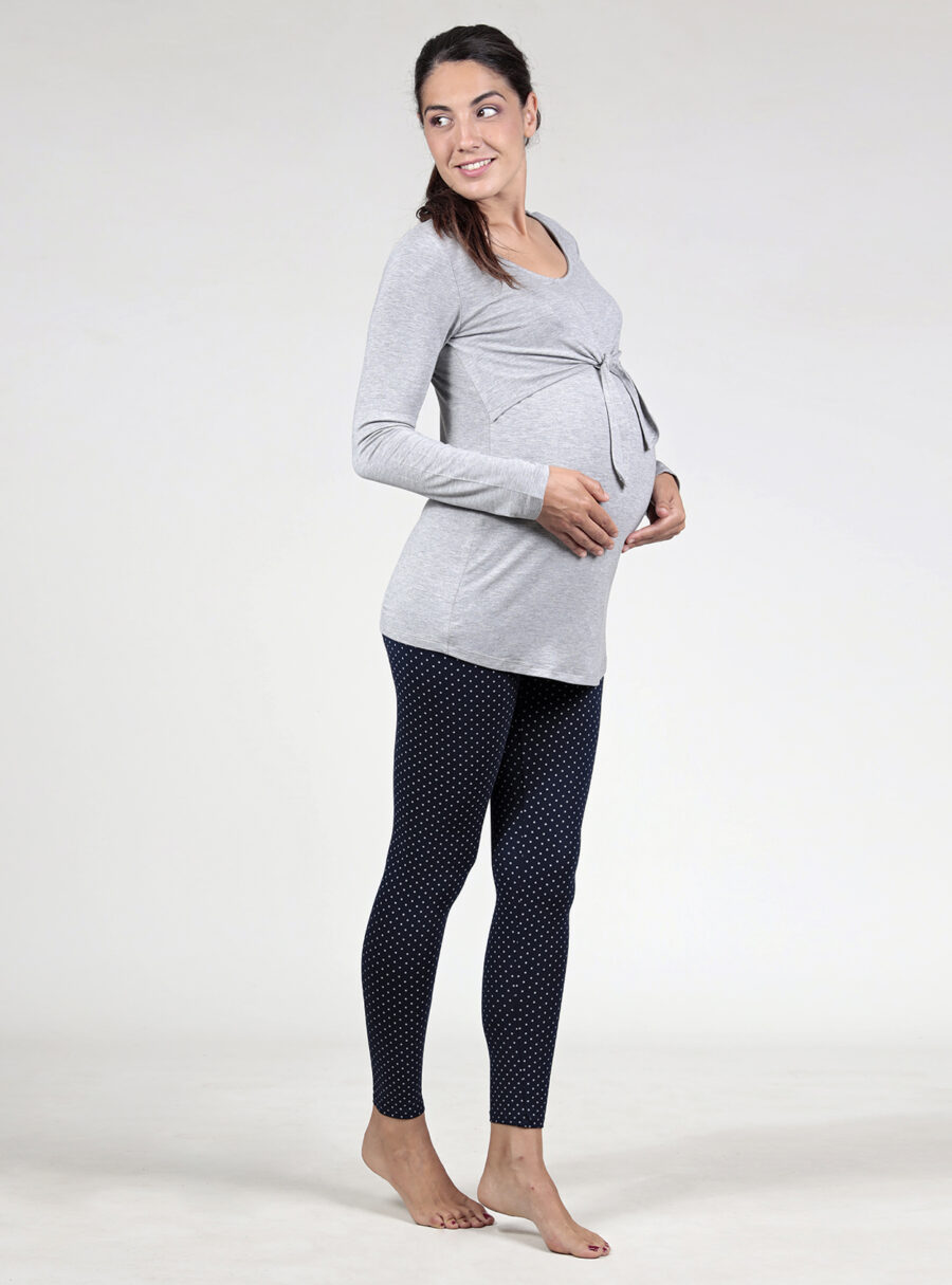 Legging maternidad con lunares - Imagen 4