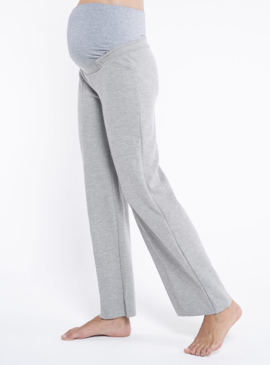Pantalón premamá de punto con costuras - Imagen 2