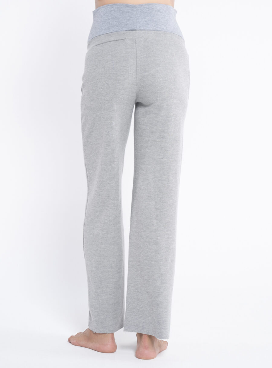 Pantalón premamá de punto con costuras - Imagen 3