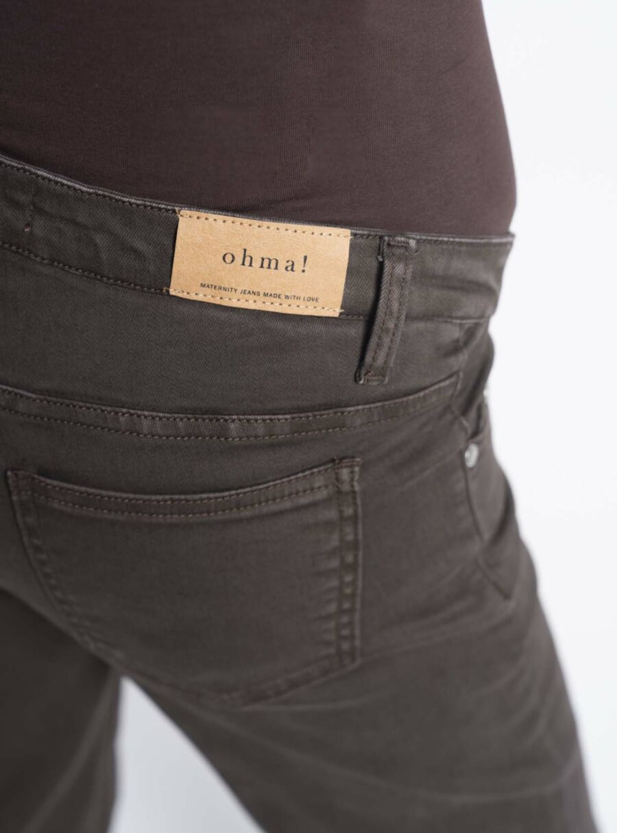 Jeans premamá de color straight - Imagen 6
