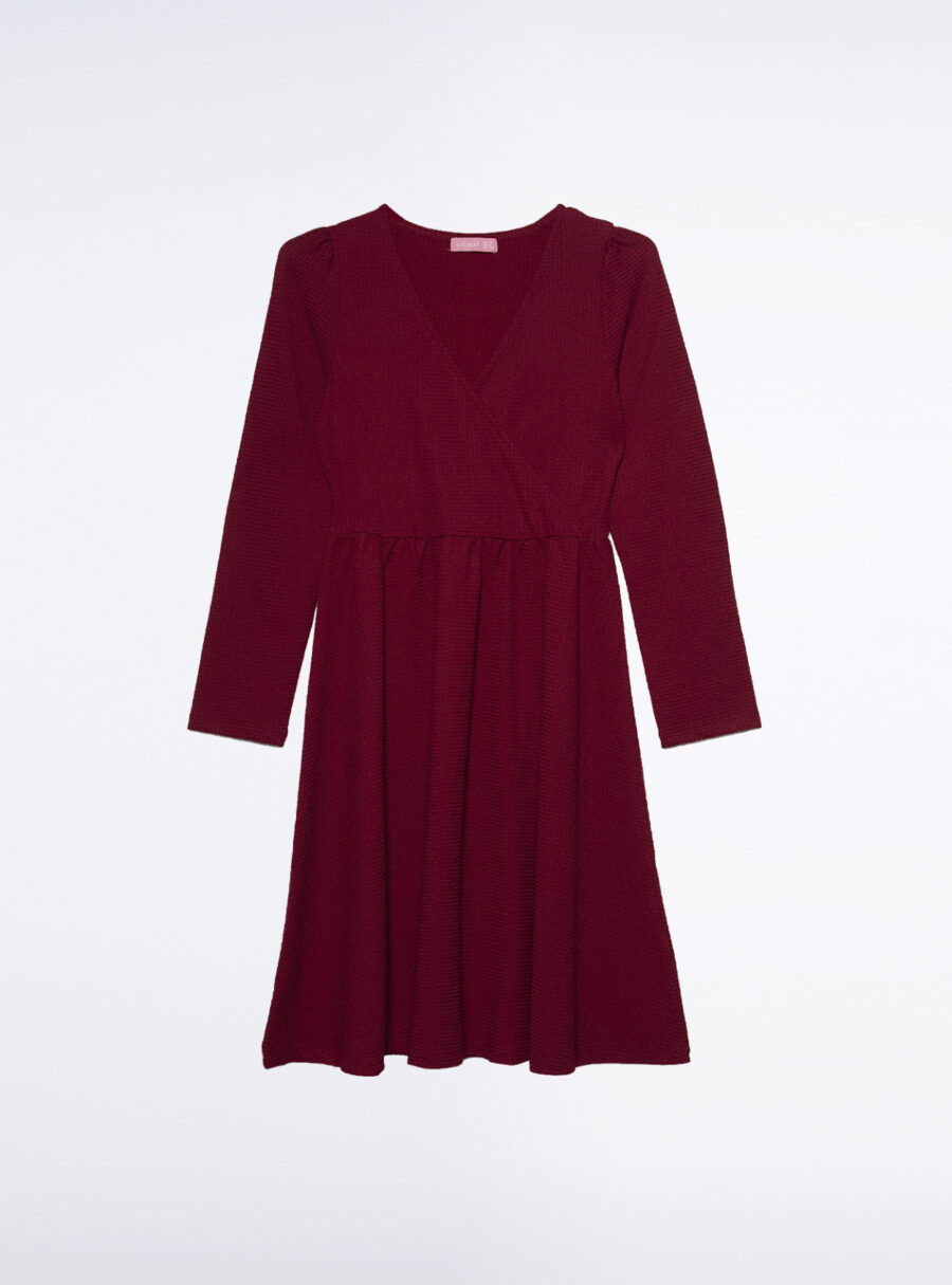 Vestido de lactancia con escote cruzado - Imagen 7
