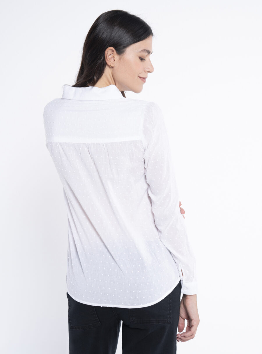 Blusa lactancia de plumetti - Imagen 3