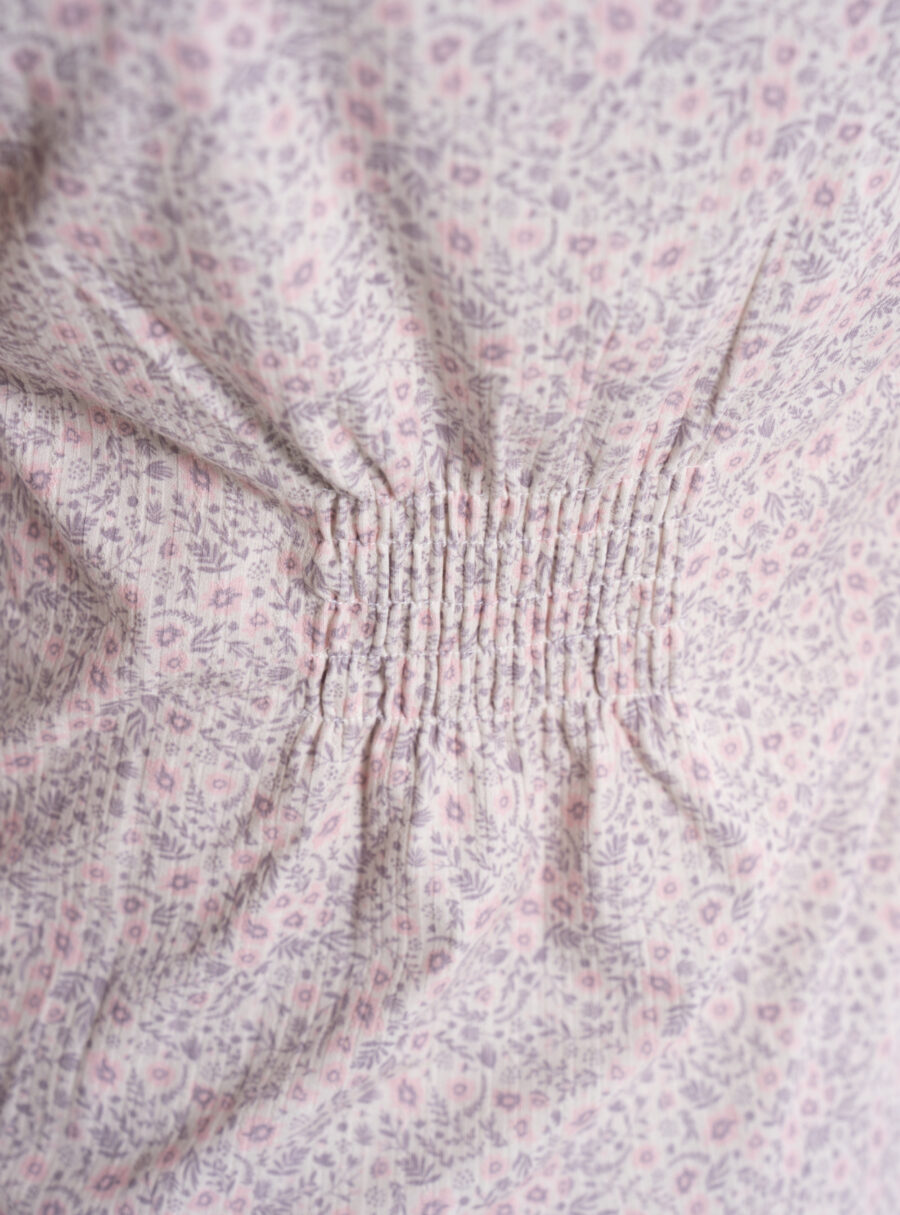 Camisón de lactancia pijama m/c flores - Imagen 7