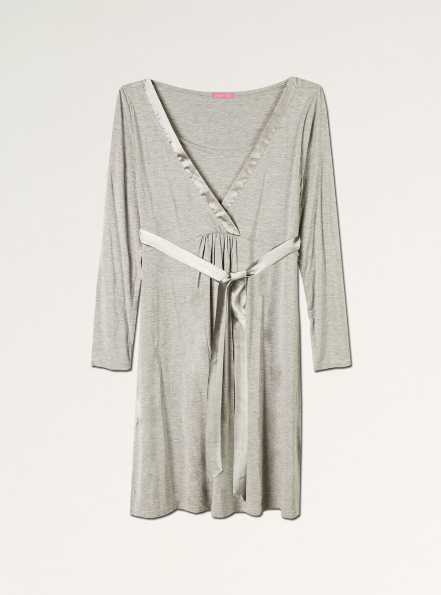 Camisón de lactancia con cinta satén - Imagen 7