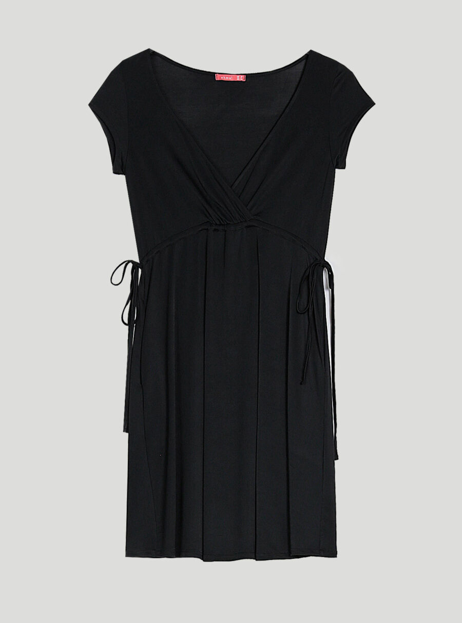 Vestido lactancia cruzado biodegradable - Imagen 6