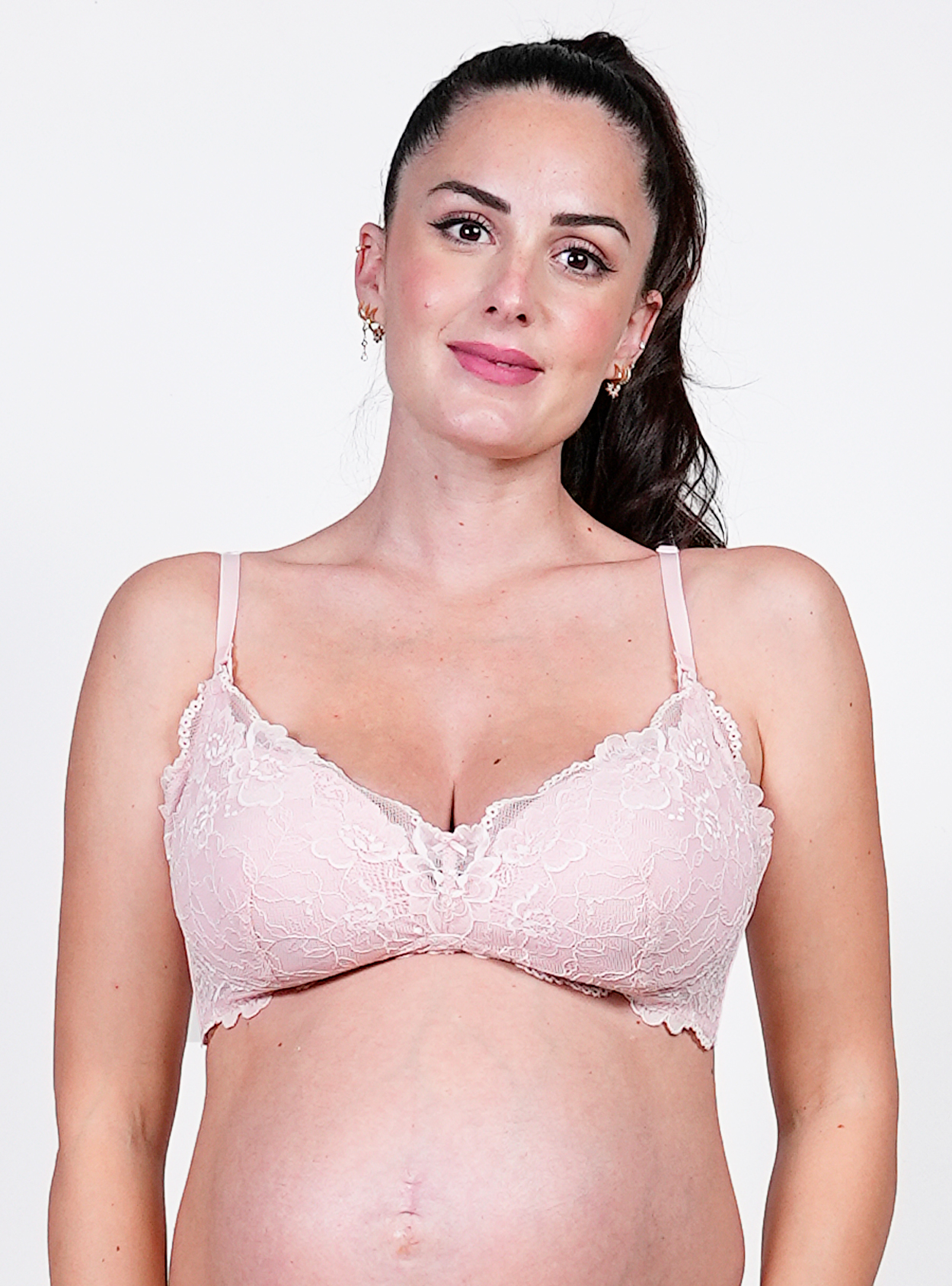 Sujetador de lactancia con encaje