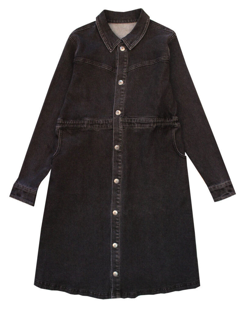 Vestido tejano de lactancia
