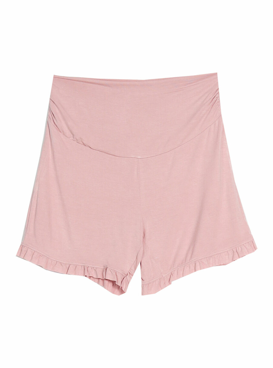 Short pijama premamá con volantito en el bajo - Imagen 6