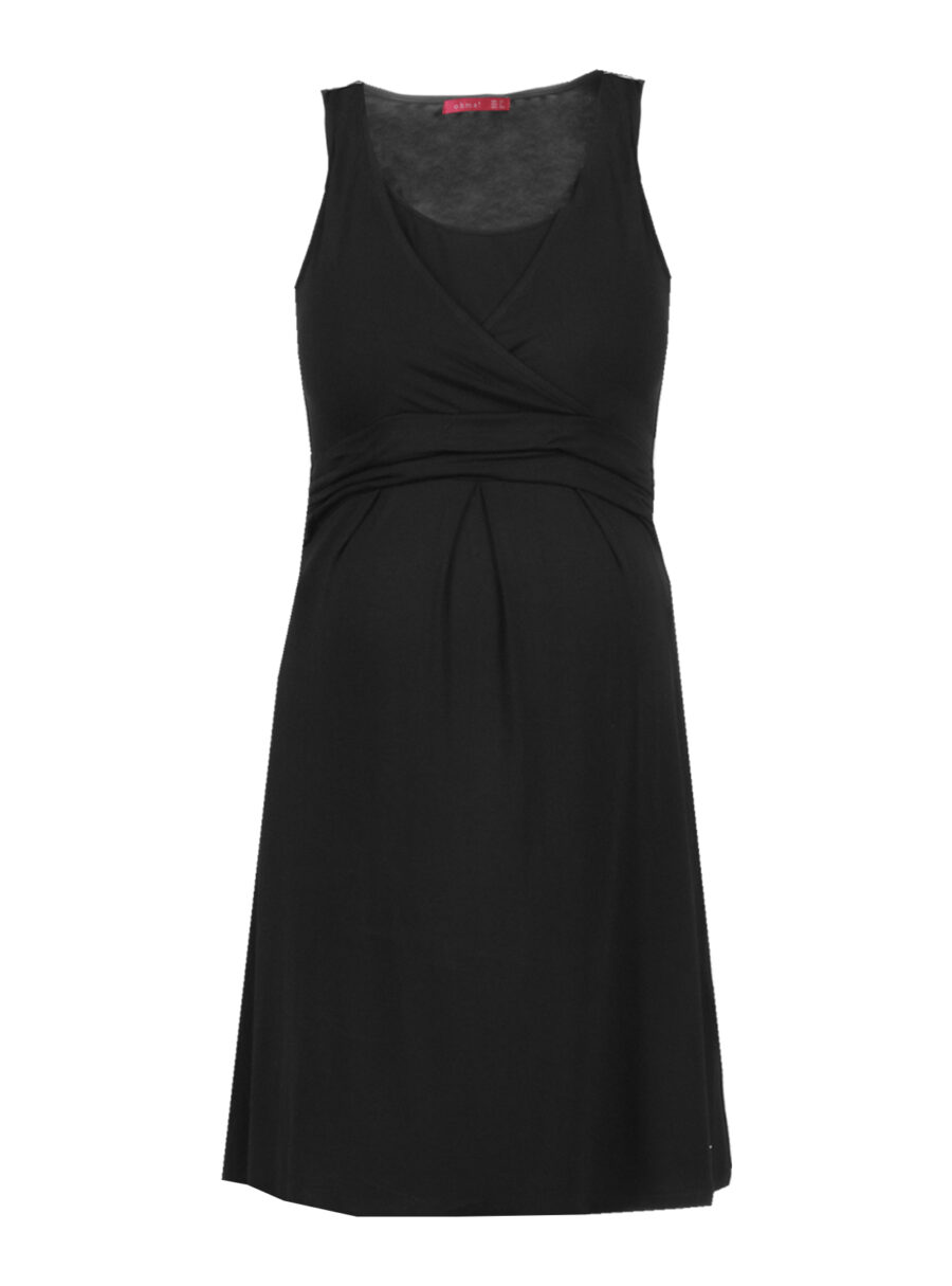 Vestido lactancia escote cruzado - Imagen 6