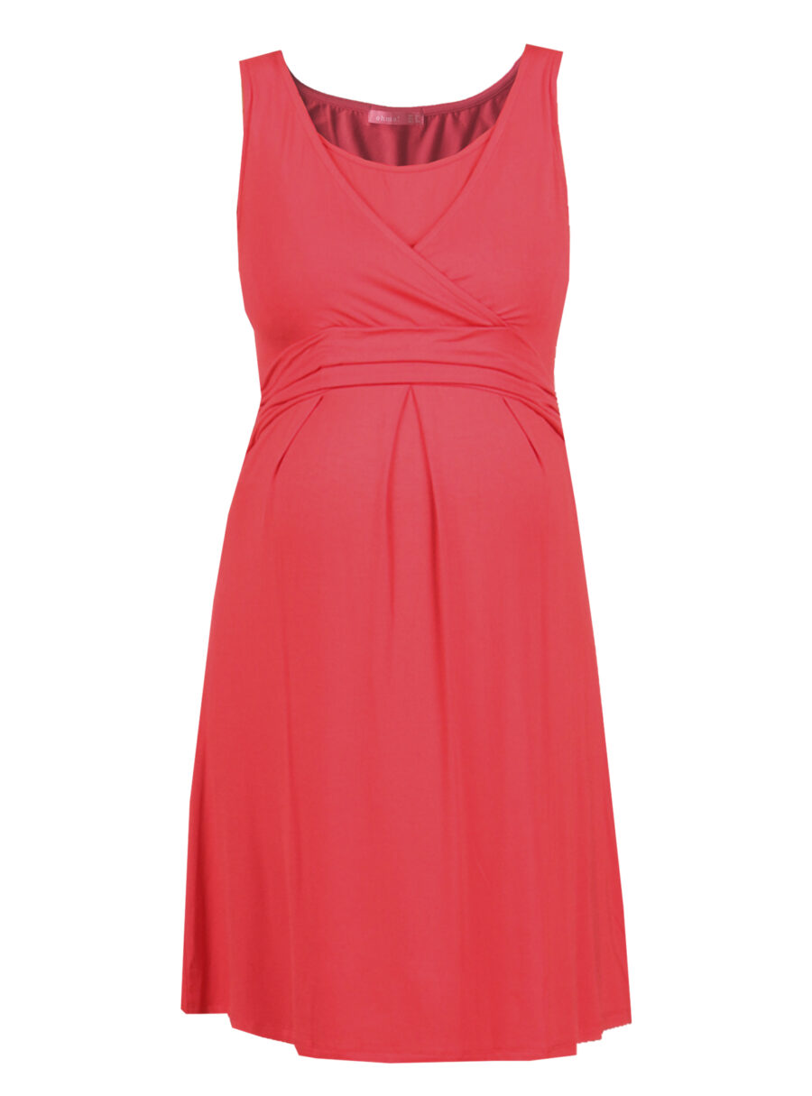 Vestido lactancia escote cruzado - Imagen 6