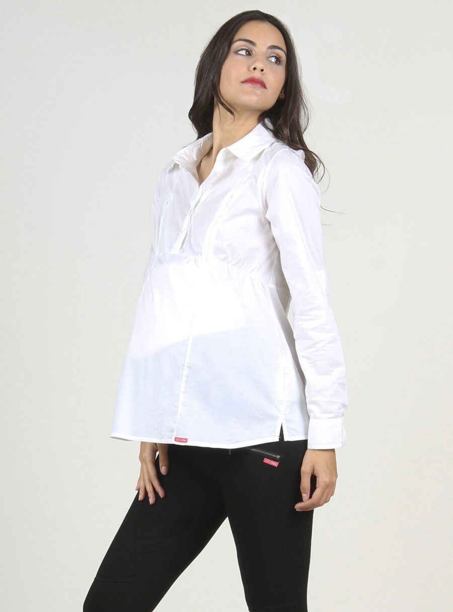 Camisa básica formal de lactancia - Imagen 2