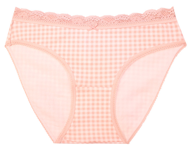 Braguita premamá algodón print vichy