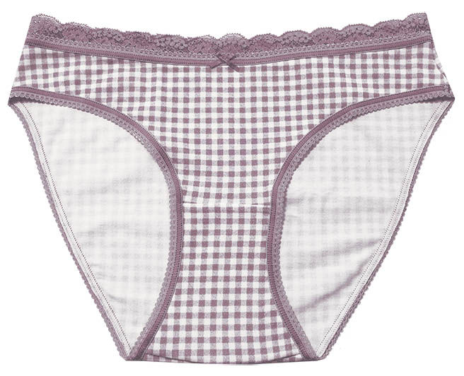 Braguita premamá algodón print vichy
